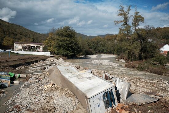 Ликвидация последствий наводнения на Кубани