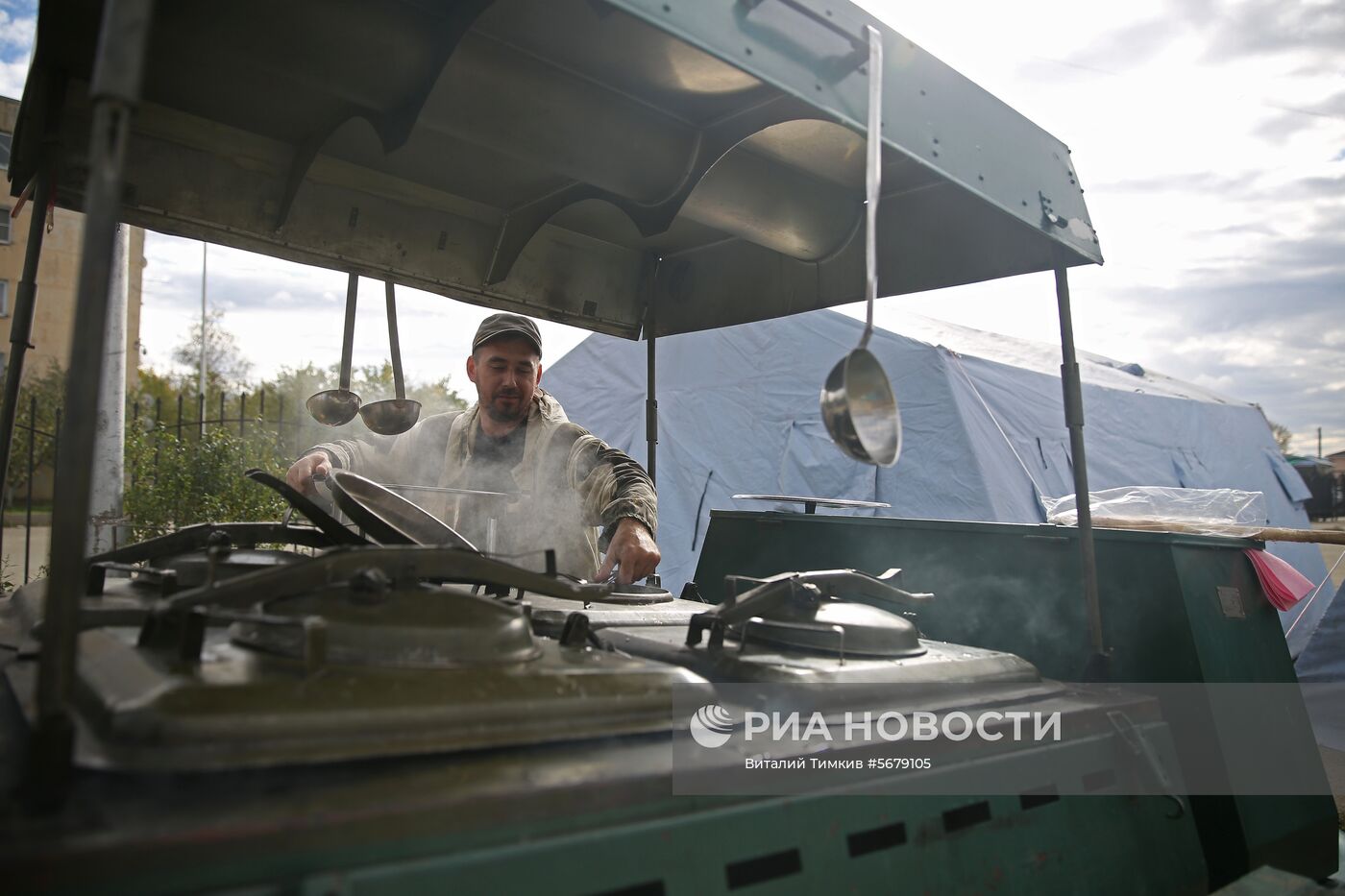 Ситуация на железнодорожной станции Горячий Ключ в Краснодарском крае