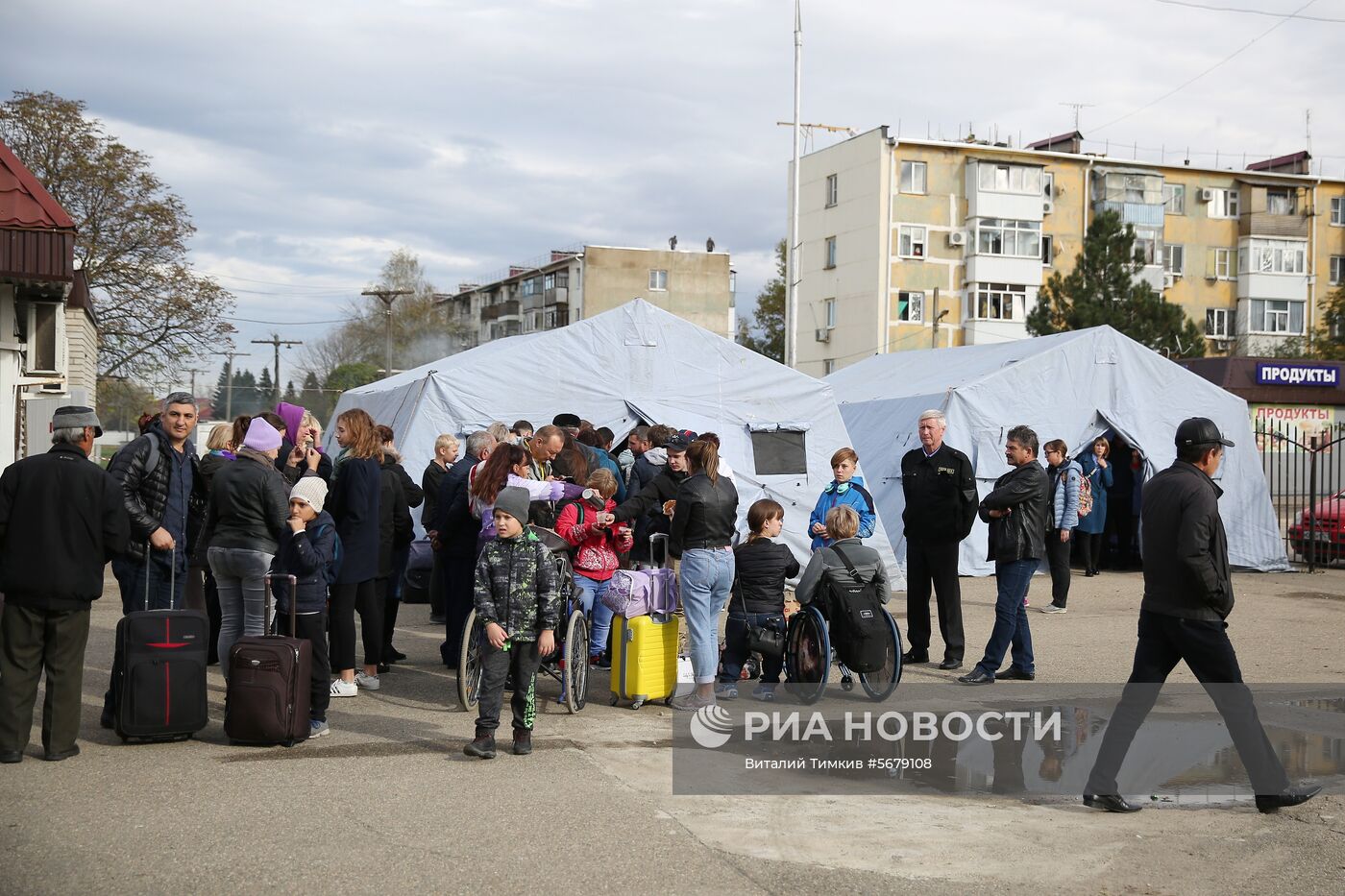 Ситуация на железнодорожной станции Горячий Ключ в Краснодарском крае