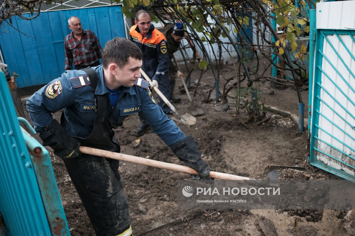 Ликвидация последствий наводнения на Кубани