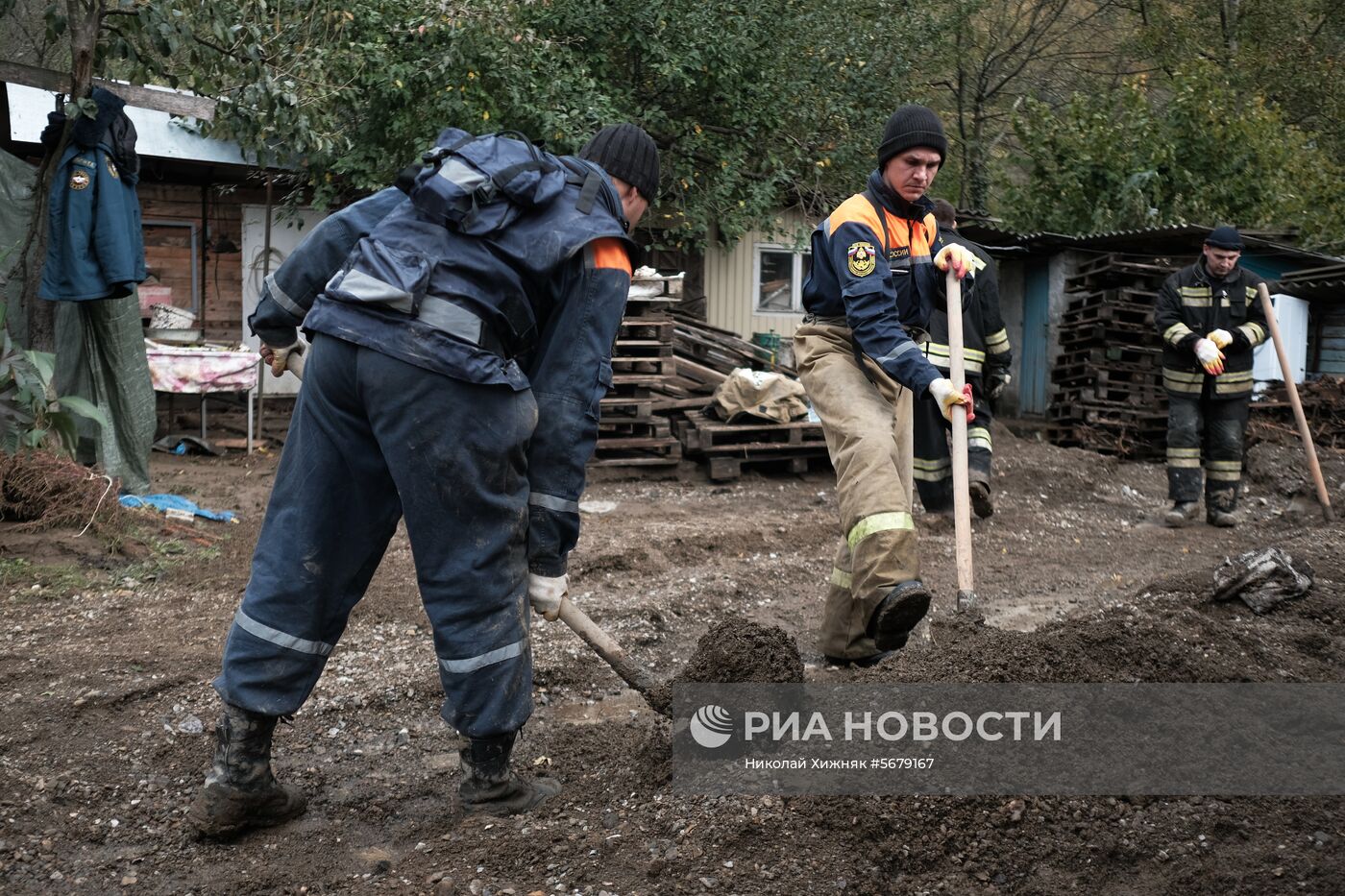 Ликвидация последствий наводнения на Кубани