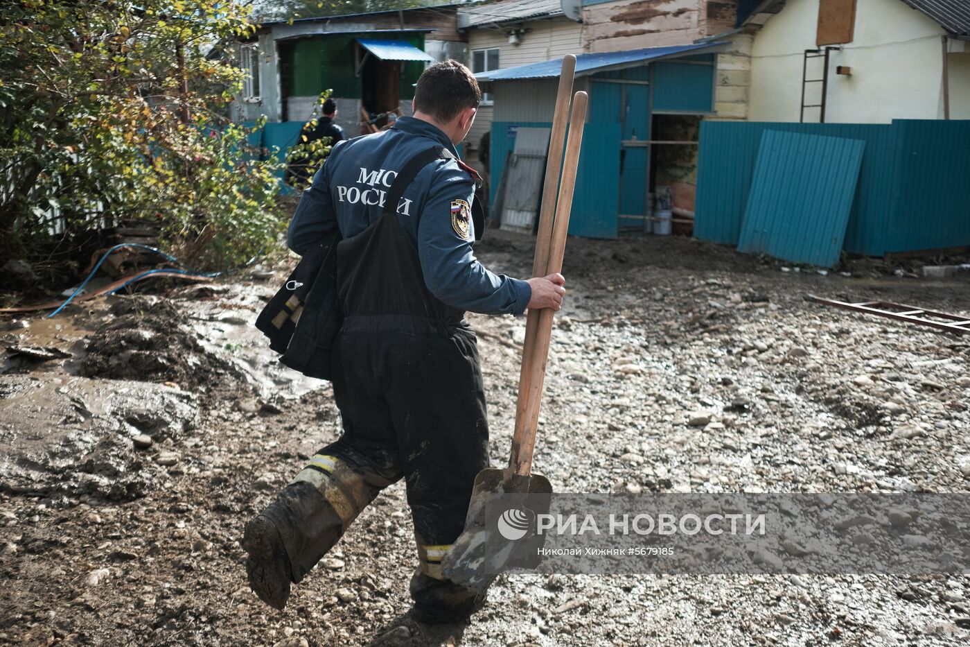 Ликвидация последствий наводнения на Кубани