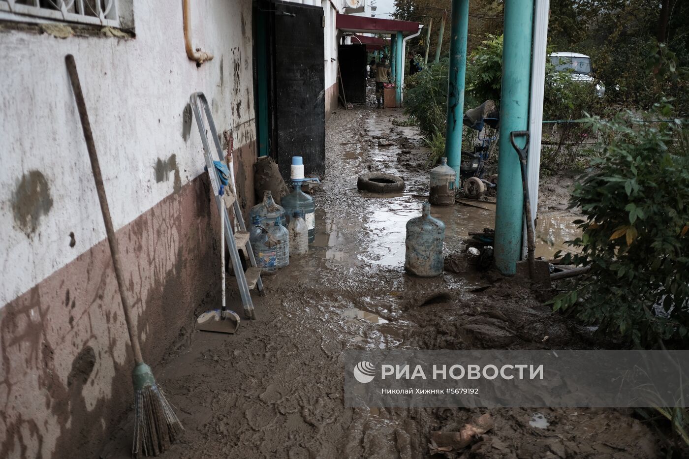 Ликвидация последствий наводнения на Кубани