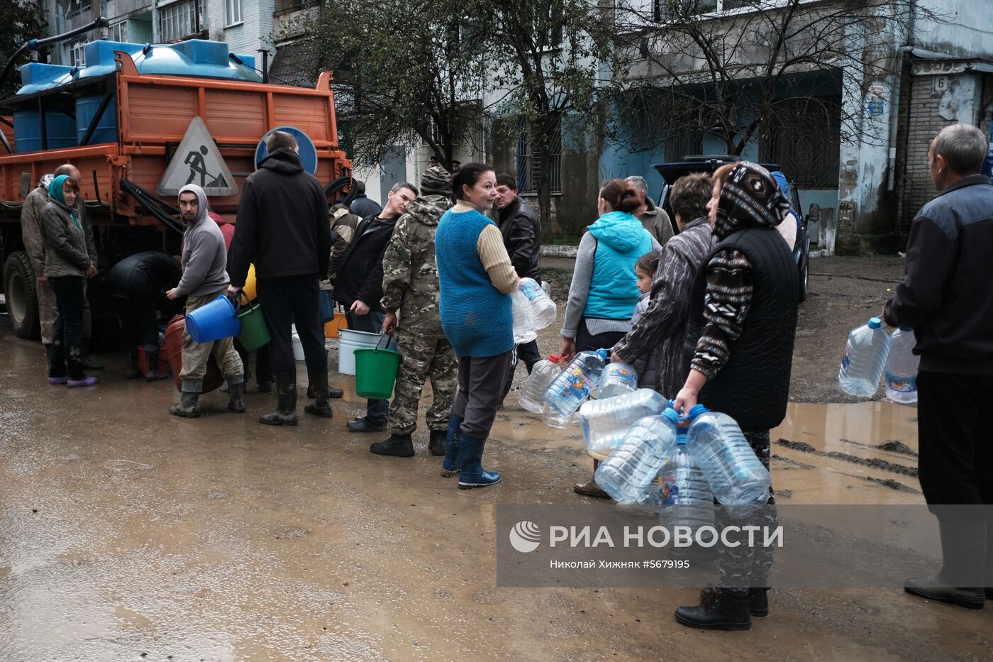 Ликвидация последствий наводнения на Кубани