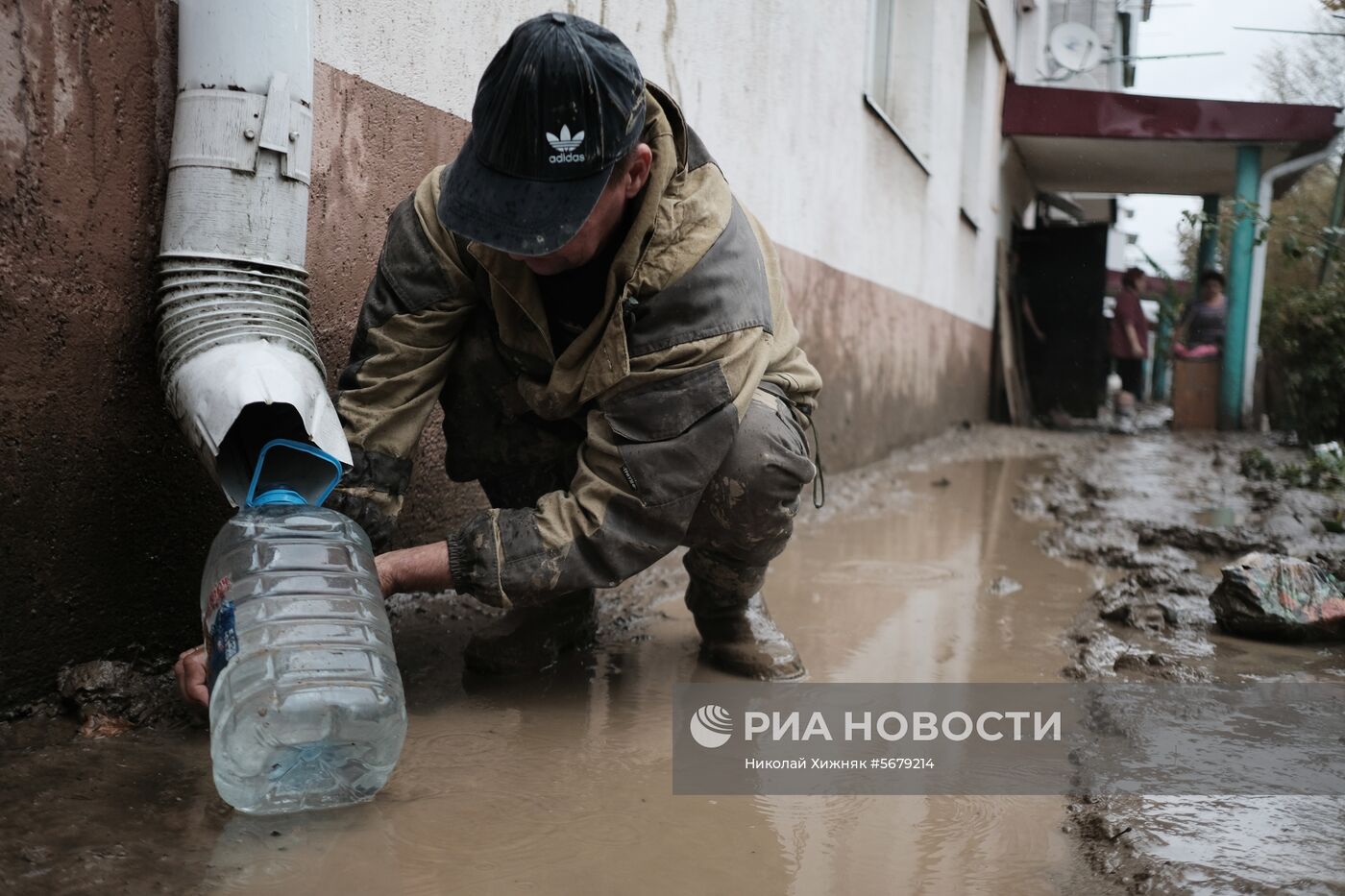 Ликвидация последствий наводнения на Кубани