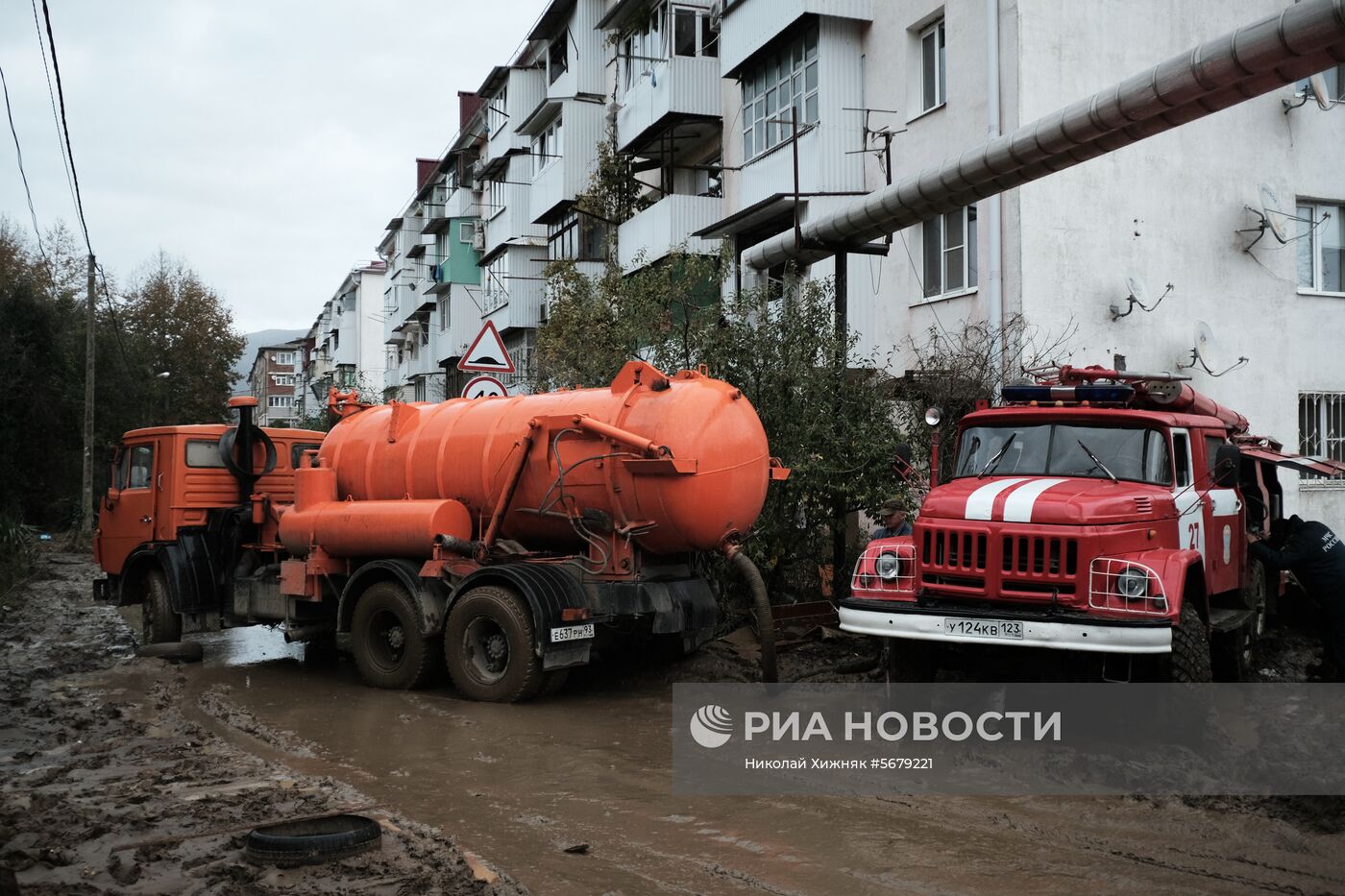 Ликвидация последствий наводнения на Кубани