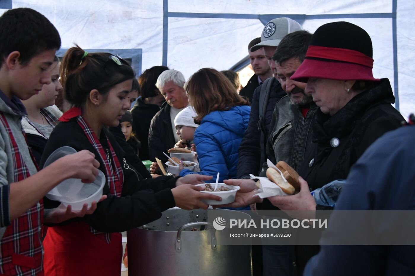 Ситуация на железнодорожной станции Горячий Ключ в Краснодарском крае