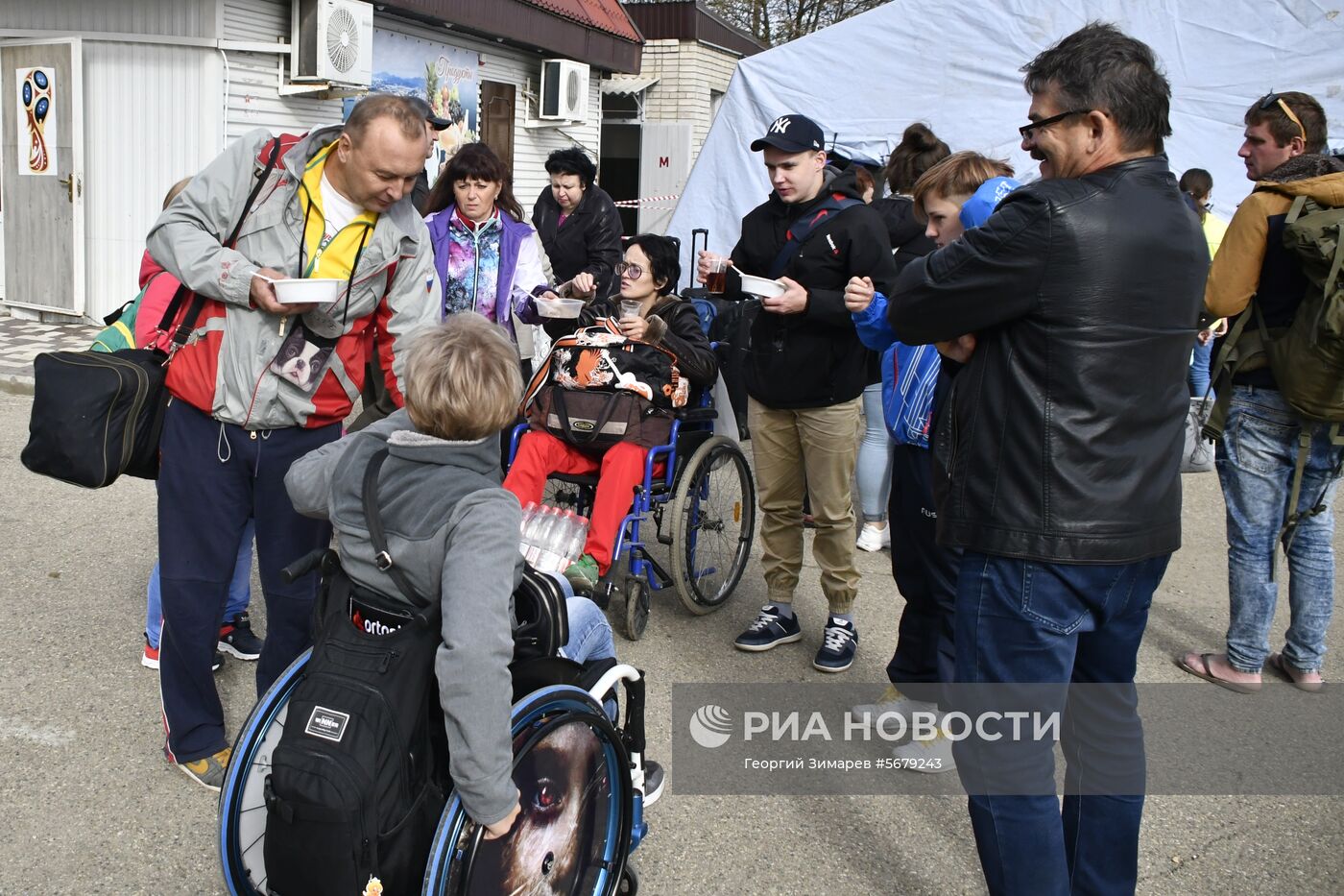 Ситуация на железнодорожной станции Горячий Ключ в Краснодарском крае