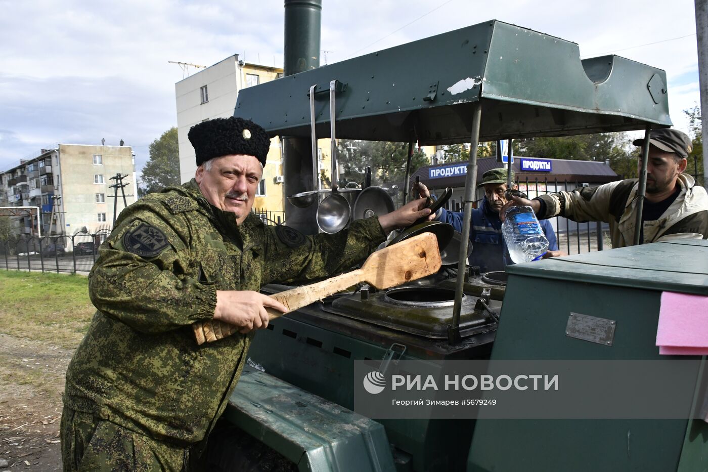 Ситуация на железнодорожной станции Горячий Ключ в Краснодарском крае