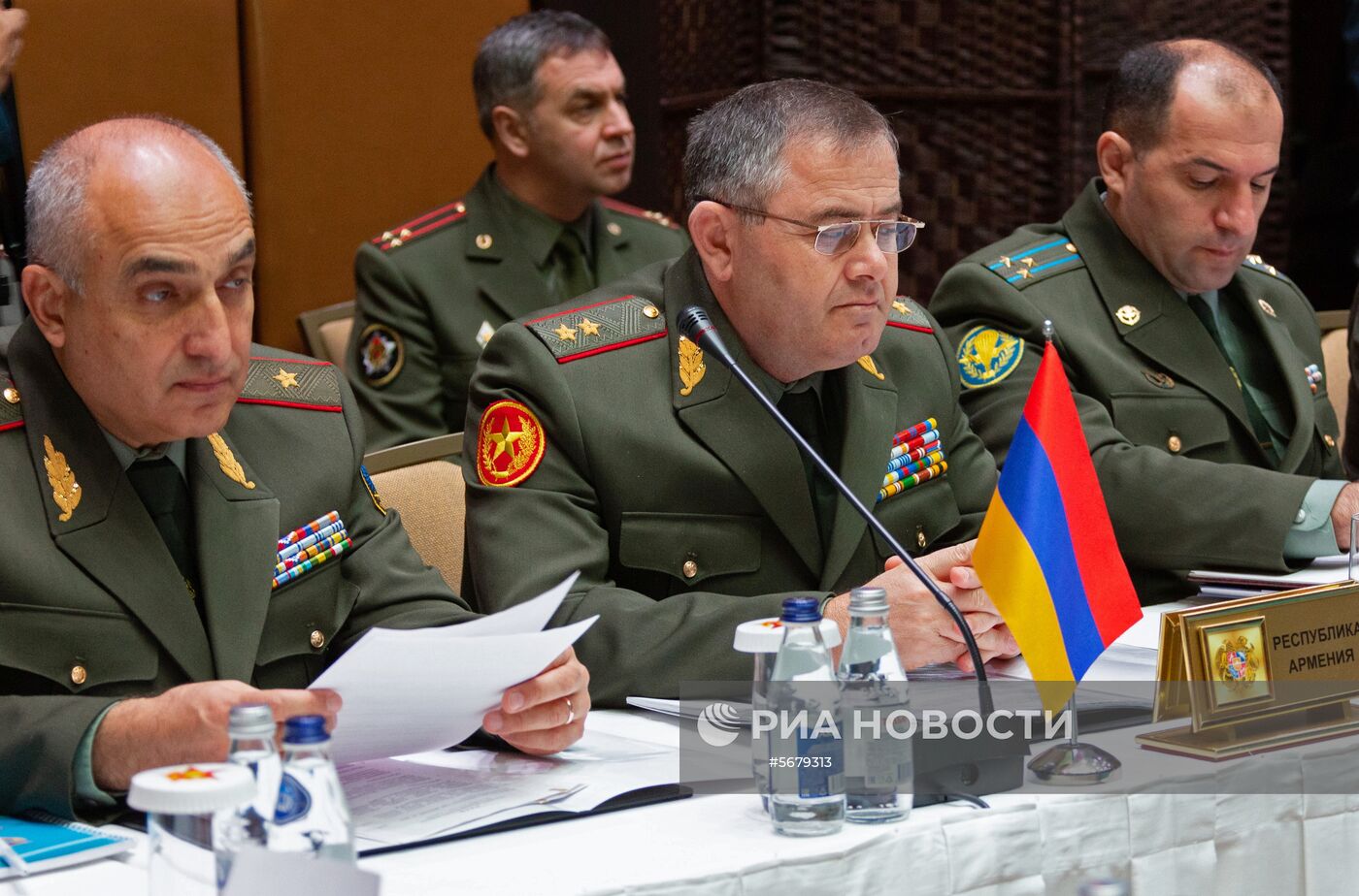 Заседание военного комитета ОДКБ