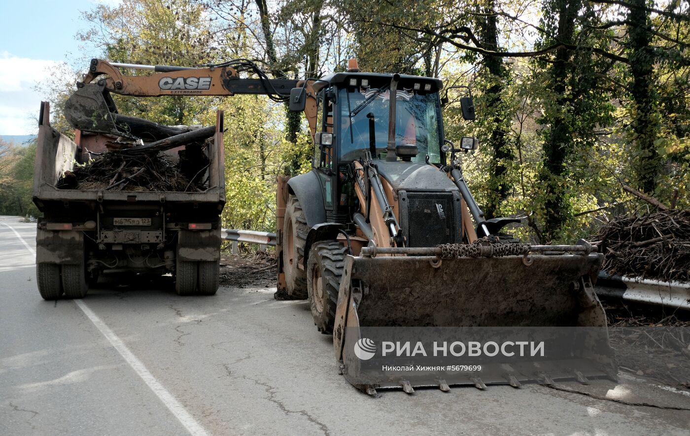 Ликвидация последствий наводнения на Кубани