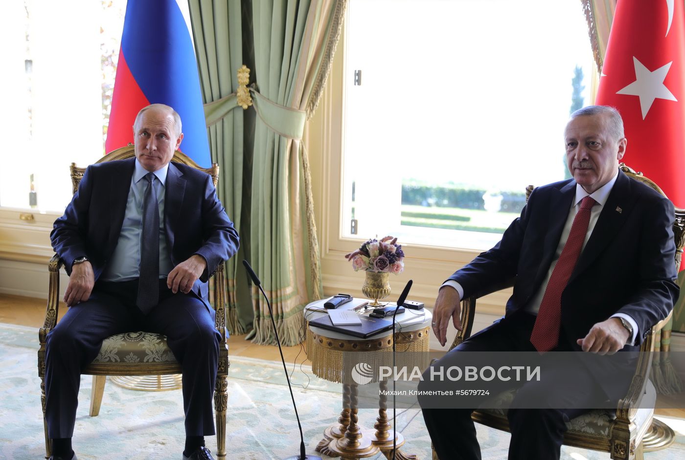 Рабочий визит президента РФ В. Путина в Турцию