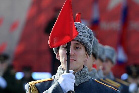 Акция "Военная служба по контракту – твой выбор!" в Казани