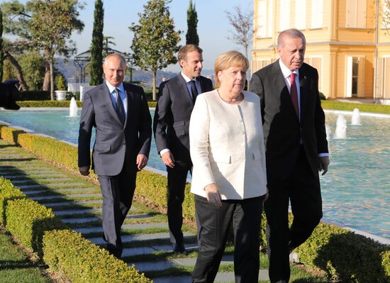 Рабочий визит президента РФ В. Путина в Турцию