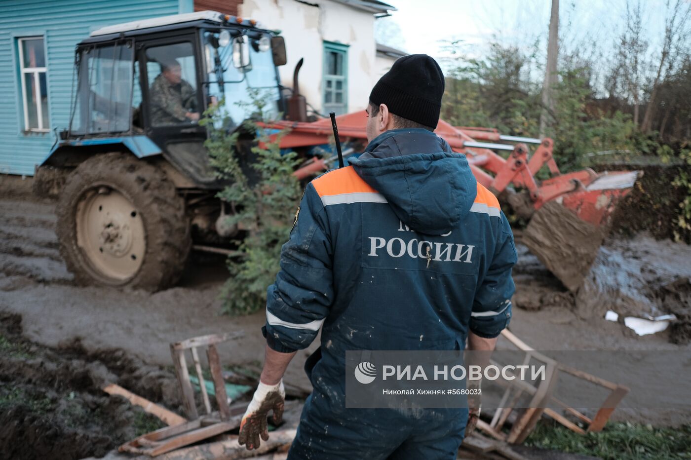 Ликвидация последствий наводнения на Кубани