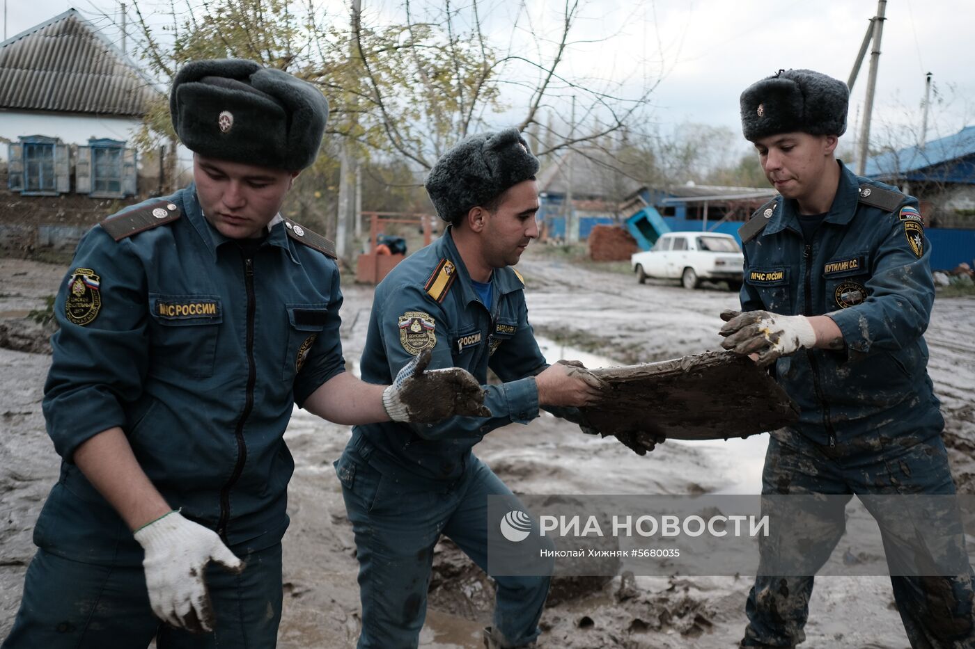 Ликвидация последствий наводнения на Кубани