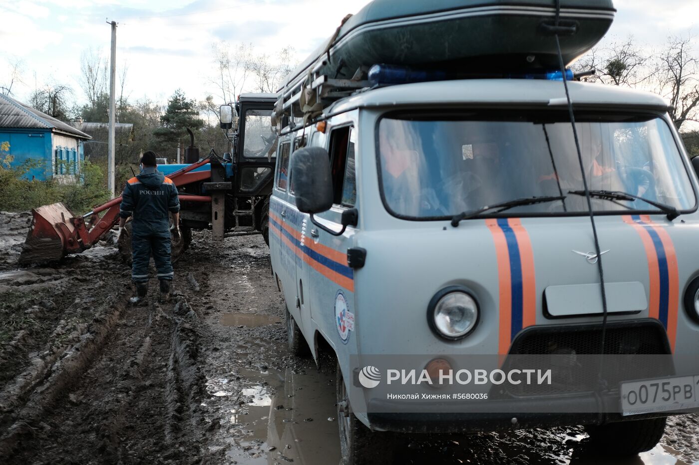 Ликвидация последствий наводнения на Кубани