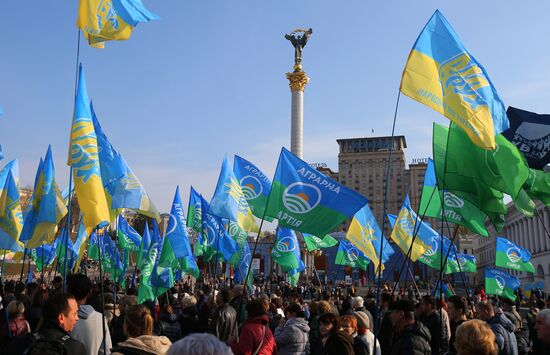 Акция в Киеве с требованием реформировать избирательную систему