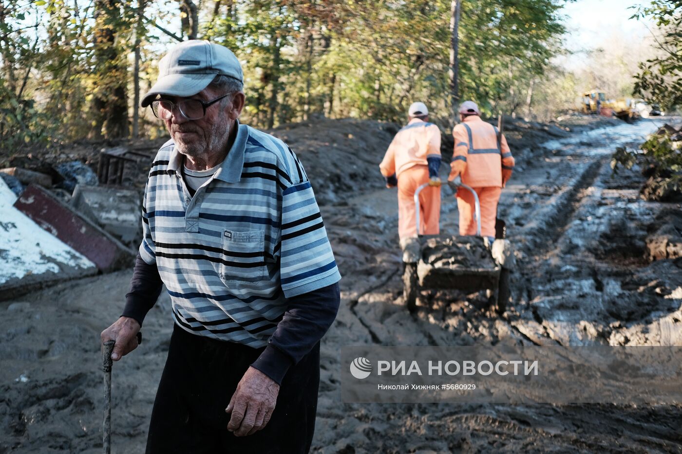 Ликвидация последствий наводнения на Кубани