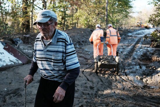 Ликвидация последствий наводнения на Кубани