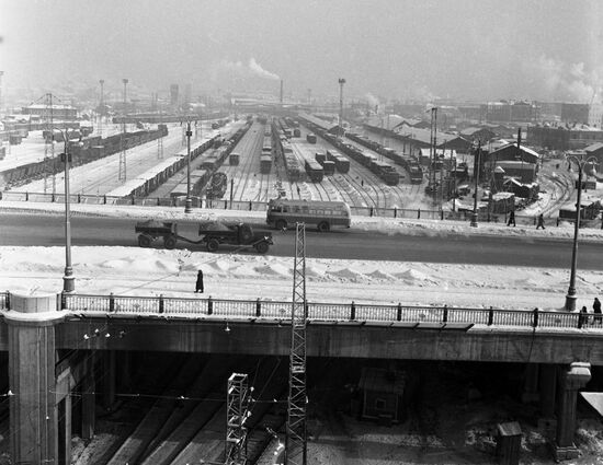 Ваганьковский (Краснопресненский) путепровод в Москве