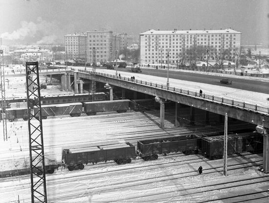 Ваганьковский (Краснопресненский) путепровод в Москве