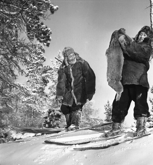 Якутские охотники