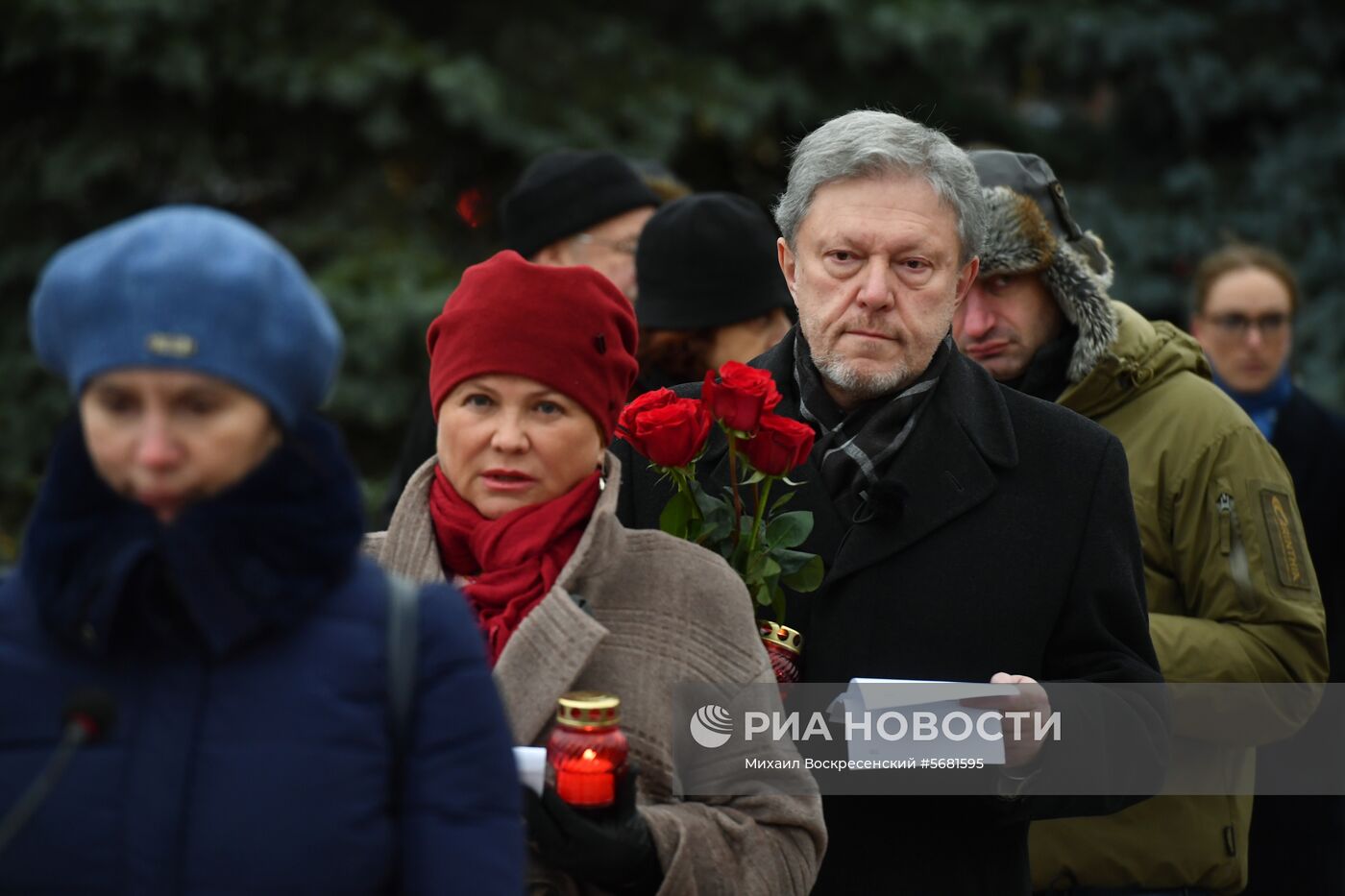 Акция "Возвращение имён" в Москве