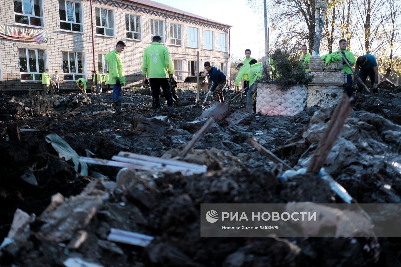 Ликвидация последствий наводнения на Кубани