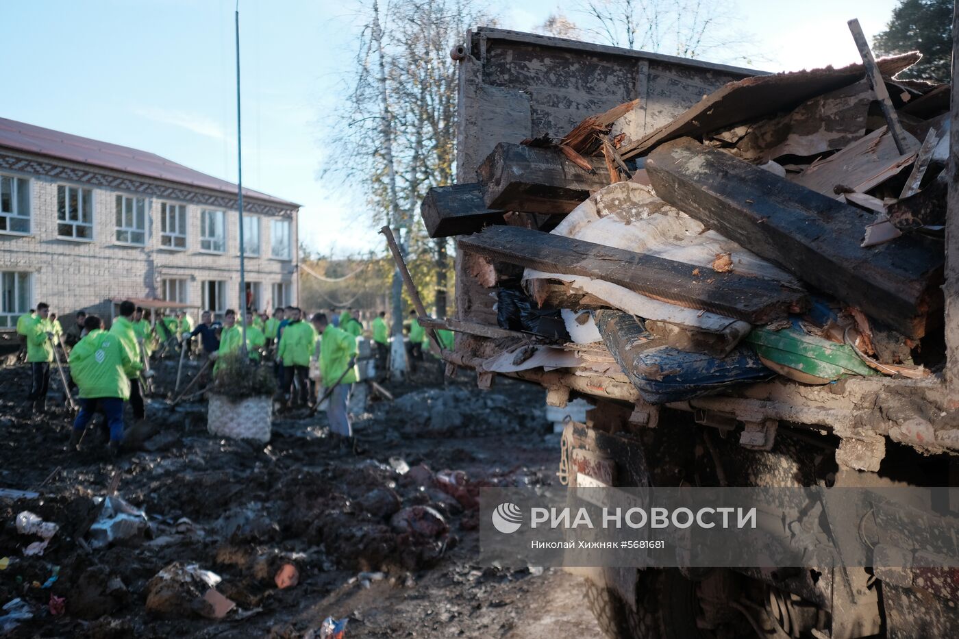 Ликвидация последствий наводнения на Кубани