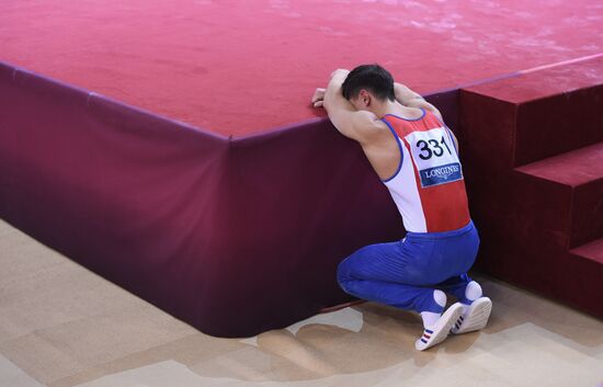 Спортивная гимнастика. Чемпионат мира. Мужчины. Командное многоборье