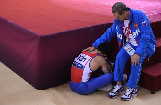 Спортивная гимнастика. Чемпионат мира. Мужчины. Командное многоборье