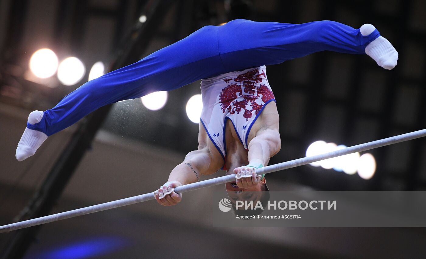 Спортивная гимнастика. Чемпионат мира. Мужчины. Командное многоборье