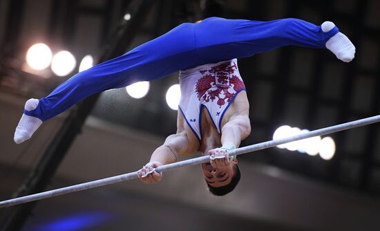 Спортивная гимнастика. Чемпионат мира. Мужчины. Командное многоборье