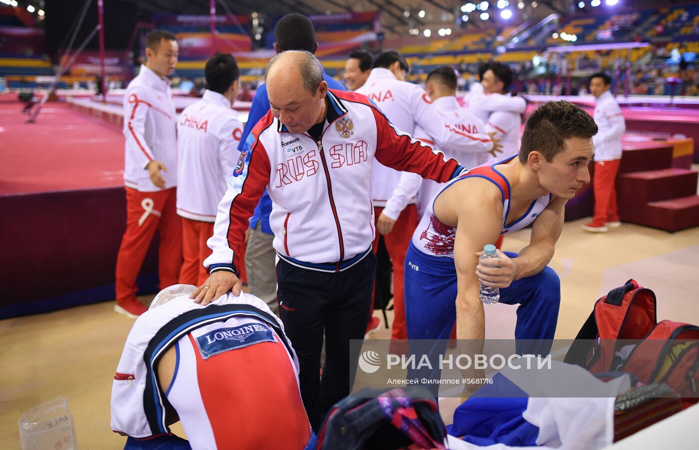 Спортивная гимнастика. Чемпионат мира. Мужчины. Командное многоборье