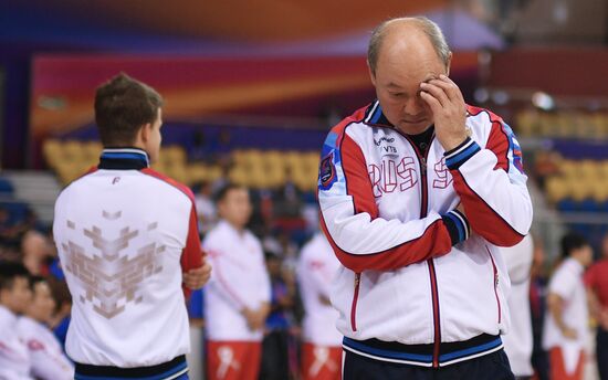 Спортивная гимнастика. Чемпионат мира. Мужчины. Командное многоборье