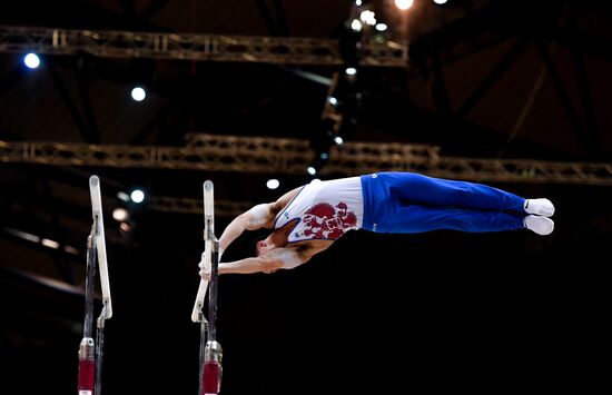 Спортивная гимнастика. Чемпионат мира. Мужчины. Командное многоборье