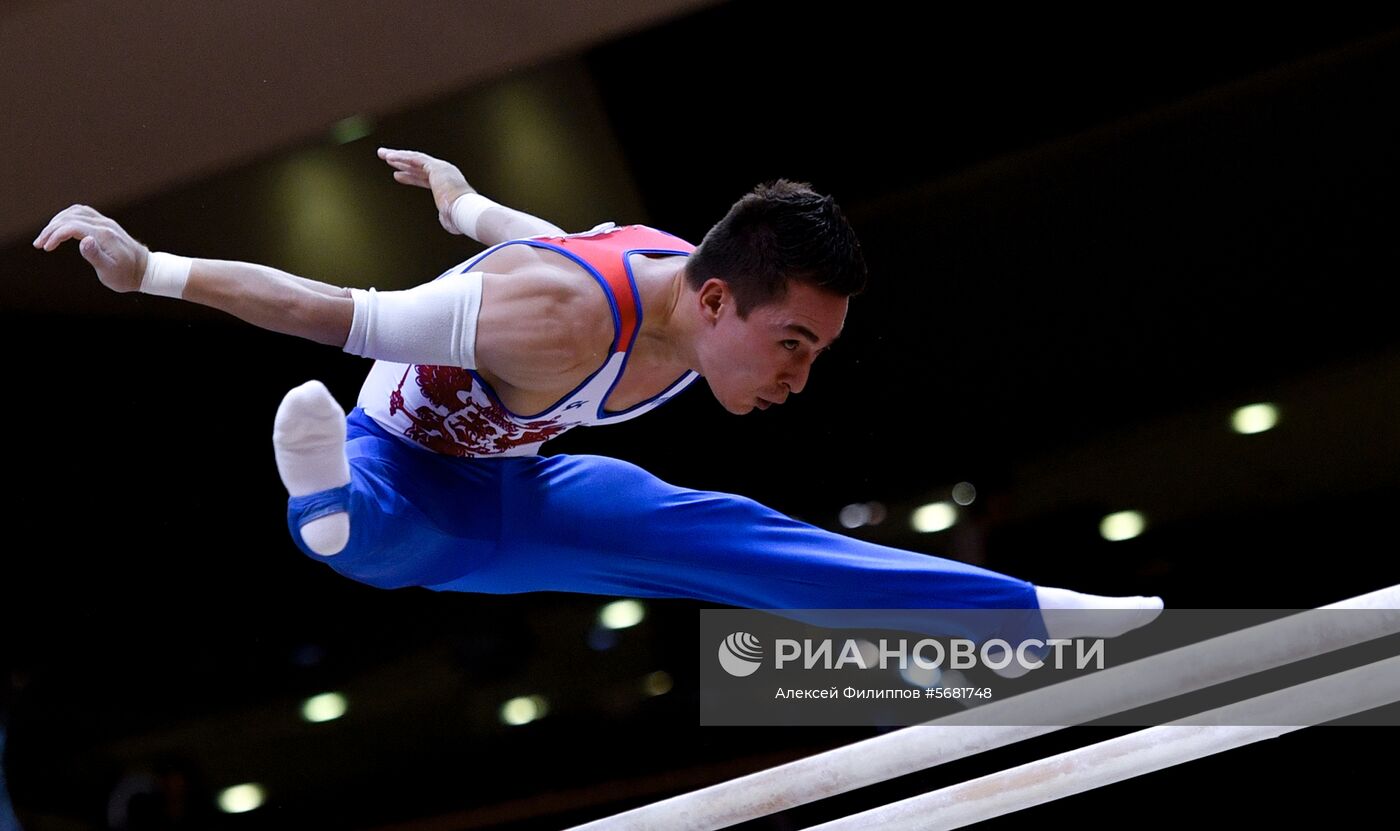 Спортивная гимнастика. Чемпионат мира. Мужчины. Командное многоборье