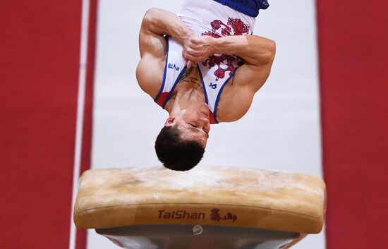 Спортивная гимнастика. Чемпионат мира. Мужчины. Командное многоборье