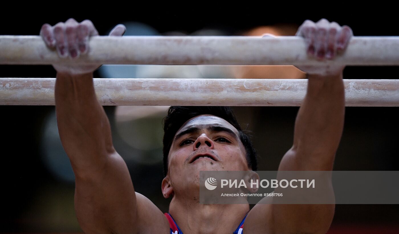 Спортивная гимнастика. Чемпионат мира. Мужчины. Командное многоборье