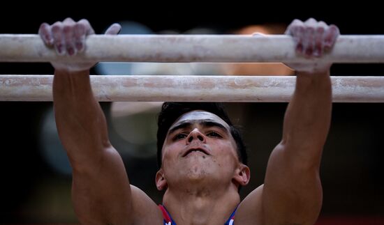 Спортивная гимнастика. Чемпионат мира. Мужчины. Командное многоборье