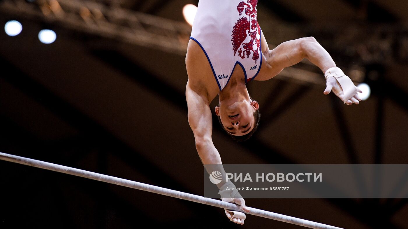 Спортивная гимнастика. Чемпионат мира. Мужчины. Командное многоборье