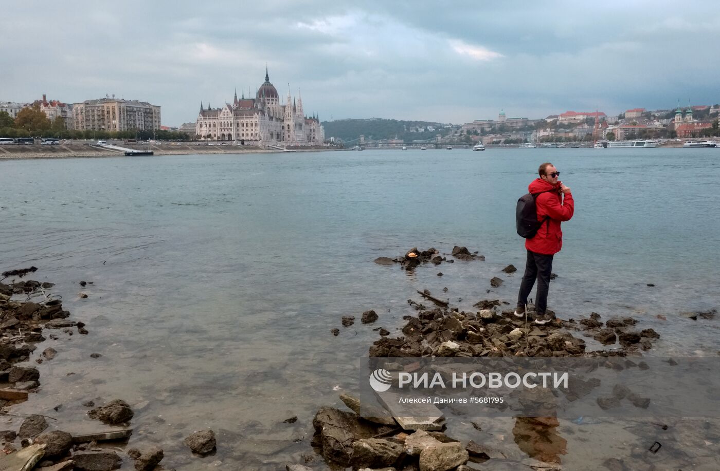 Уровень воды в Дунае опустился до рекордно низких отметок