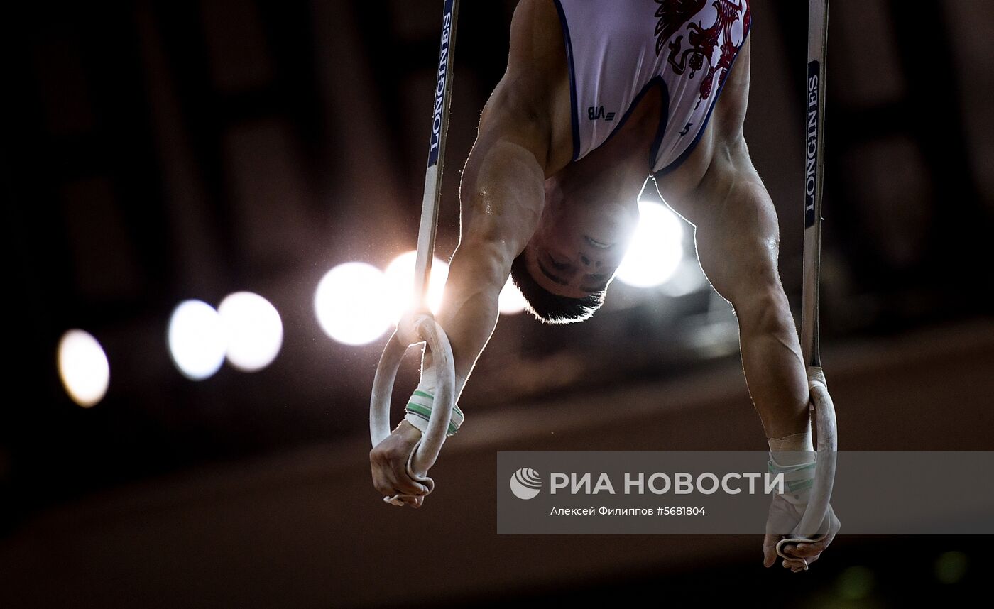 Спортивная гимнастика. Чемпионат мира. Мужчины. Командное многоборье