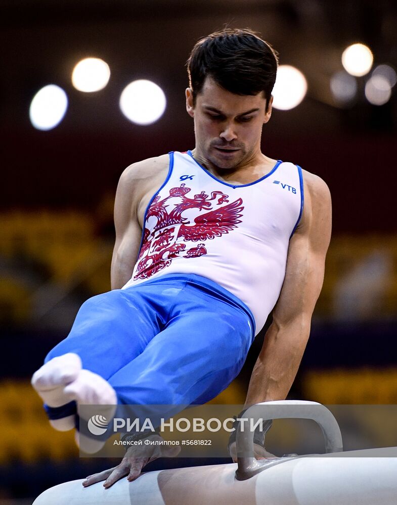 Спортивная гимнастика. Чемпионат мира. Мужчины. Командное многоборье