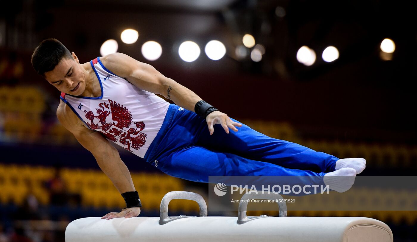 Спортивная гимнастика. Чемпионат мира. Мужчины. Командное многоборье