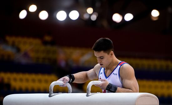 Спортивная гимнастика. Чемпионат мира. Мужчины. Командное многоборье