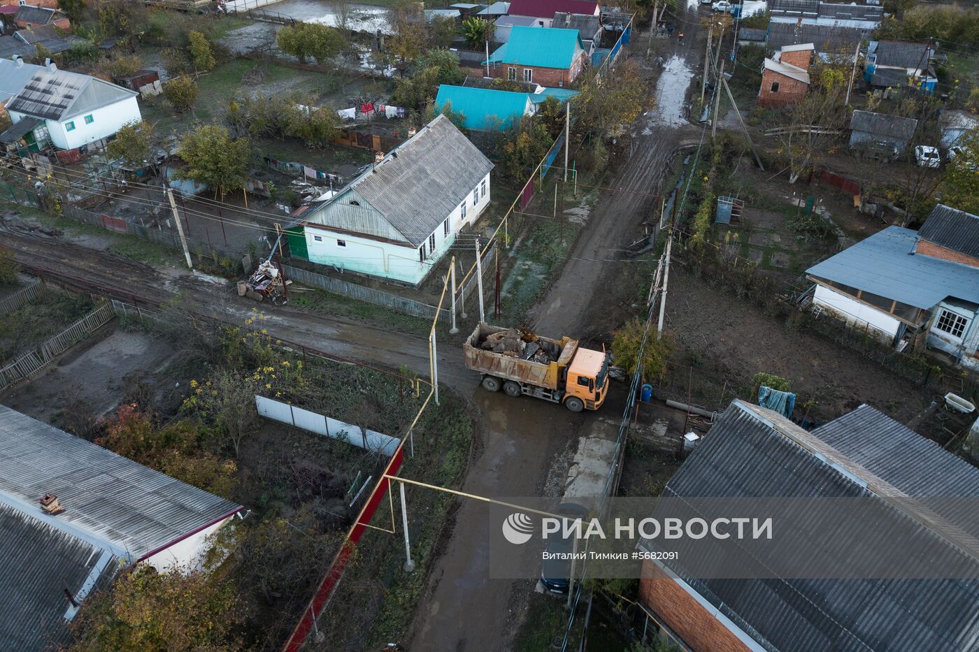 Ликвидация последствий наводнения на Кубани