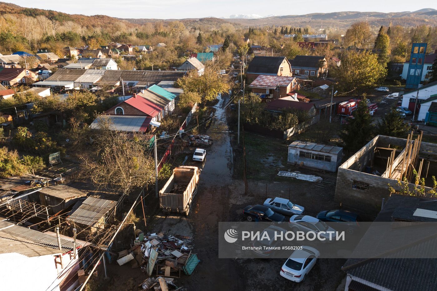 Ликвидация последствий наводнения на Кубани