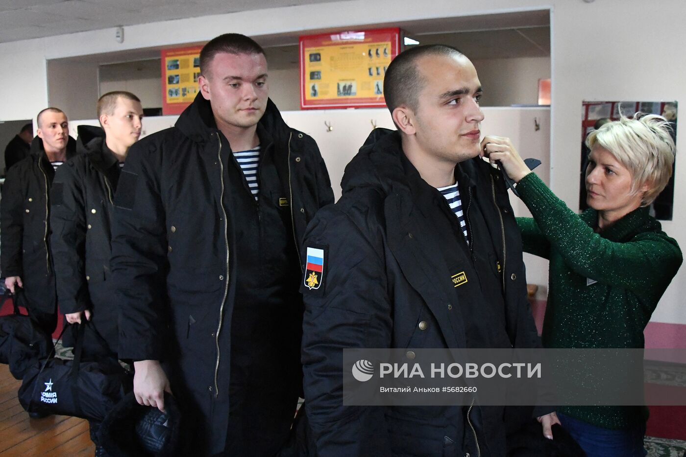 Осенний призыв во Владивостоке  